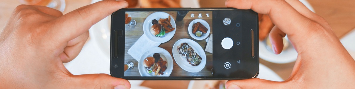 Social media food post